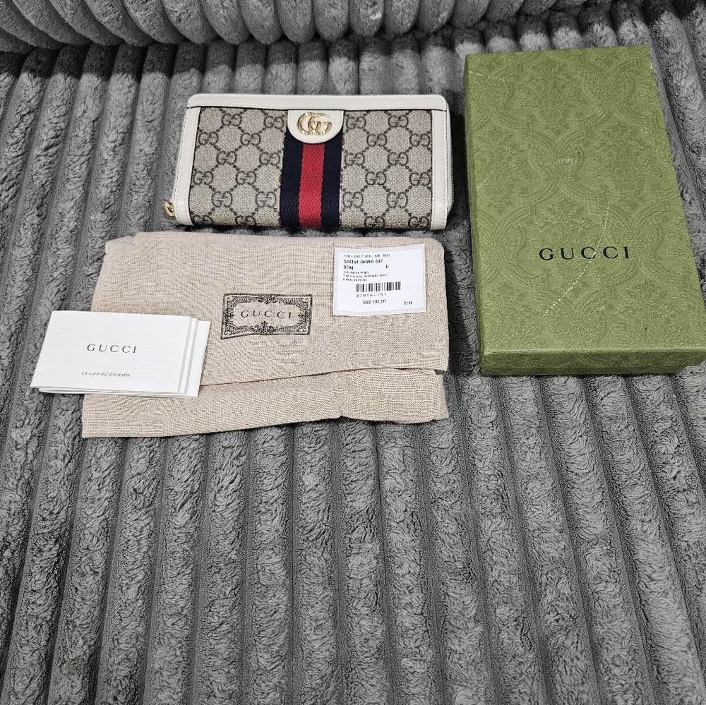 Gucci Ophidia Zip Wallet